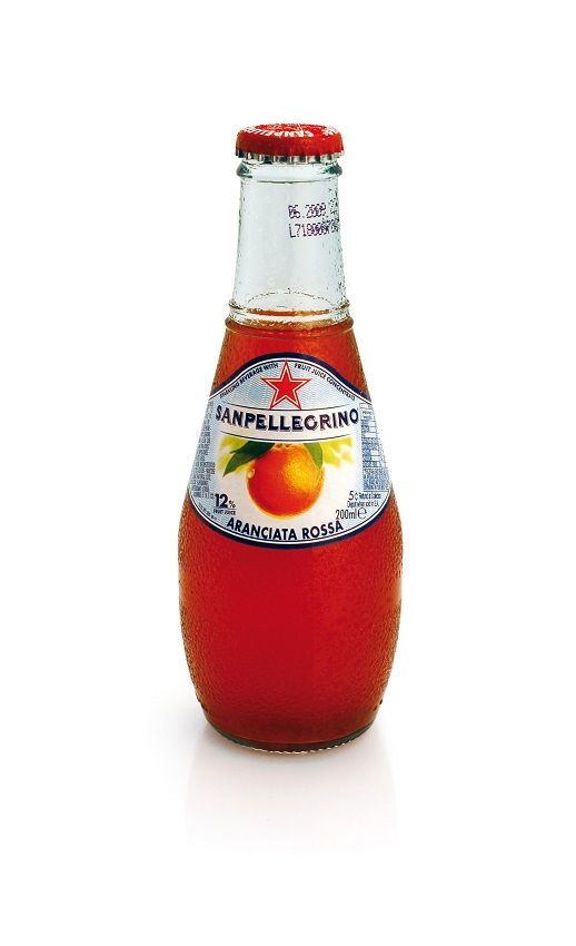 Bezalkoholisks dzēriens S.PELLEGRINO Aranciata Rossa BIO, stiklā, 0.2l (DEP) (450-22955)