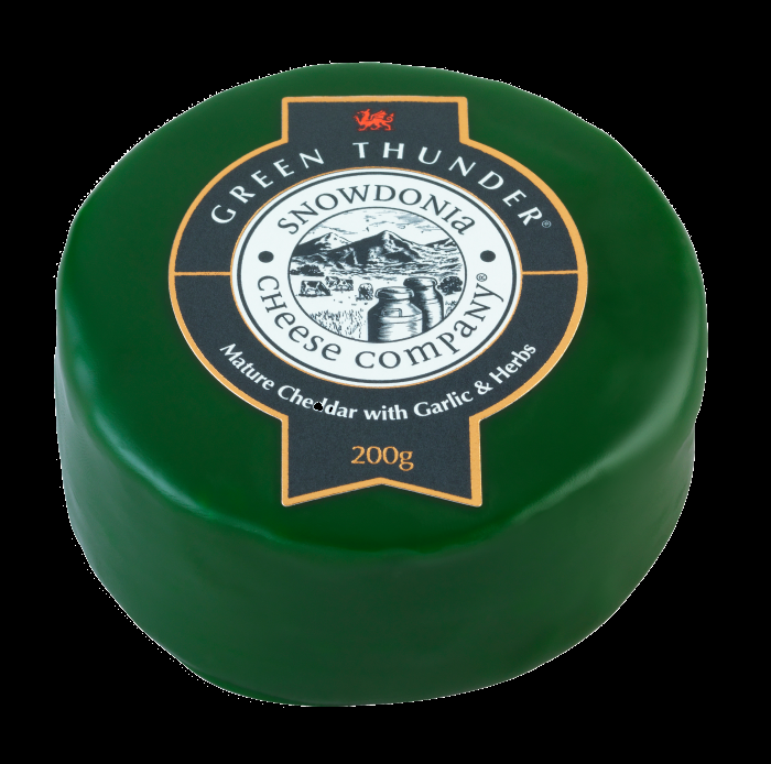 Siers čeders SNOWDONIA, Green Thunder, 200g