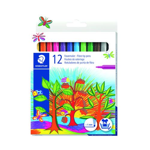 Flomasteri STAEDTLER Noris club, 12 gab