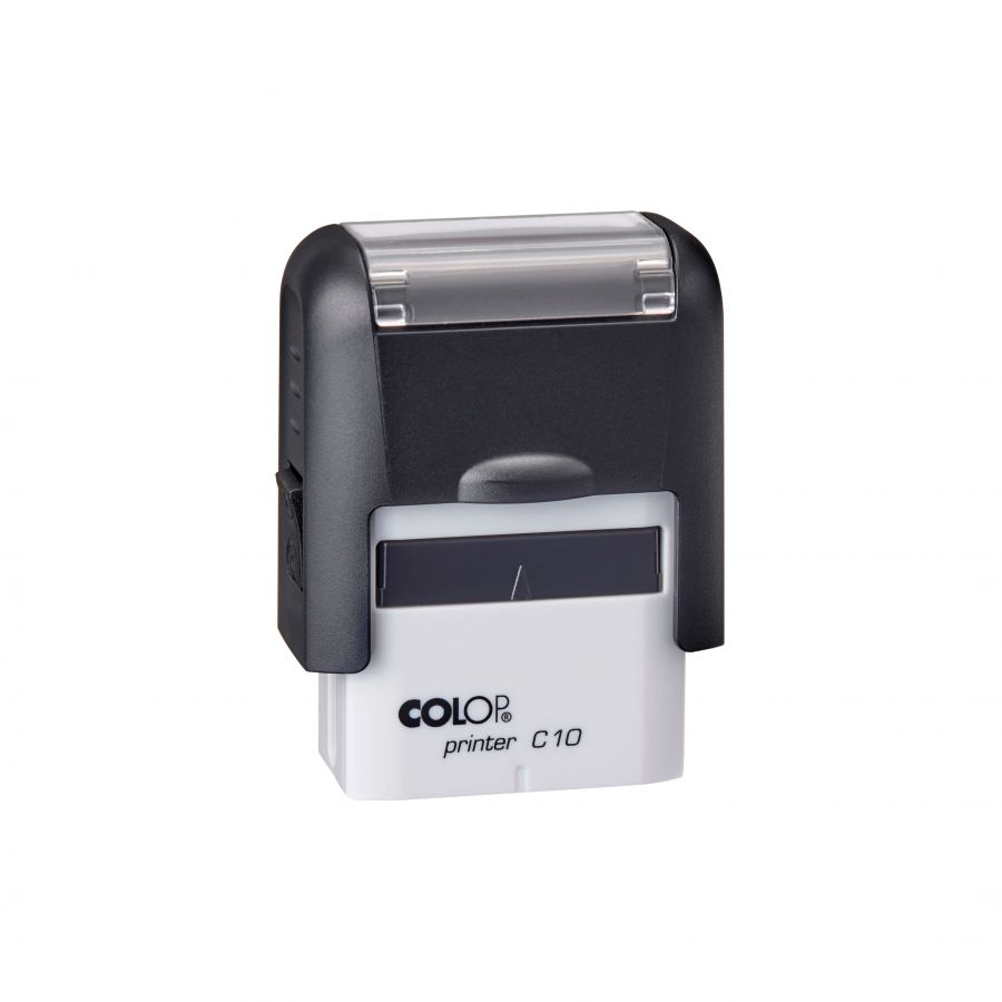 Zīmogs COLOP Printer C10, melns korpuss