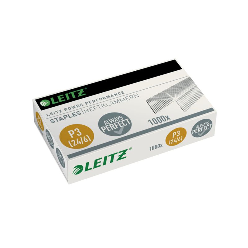 Skavas LEITZ 24/6, 1000 skavas/kastītē (200-07814)