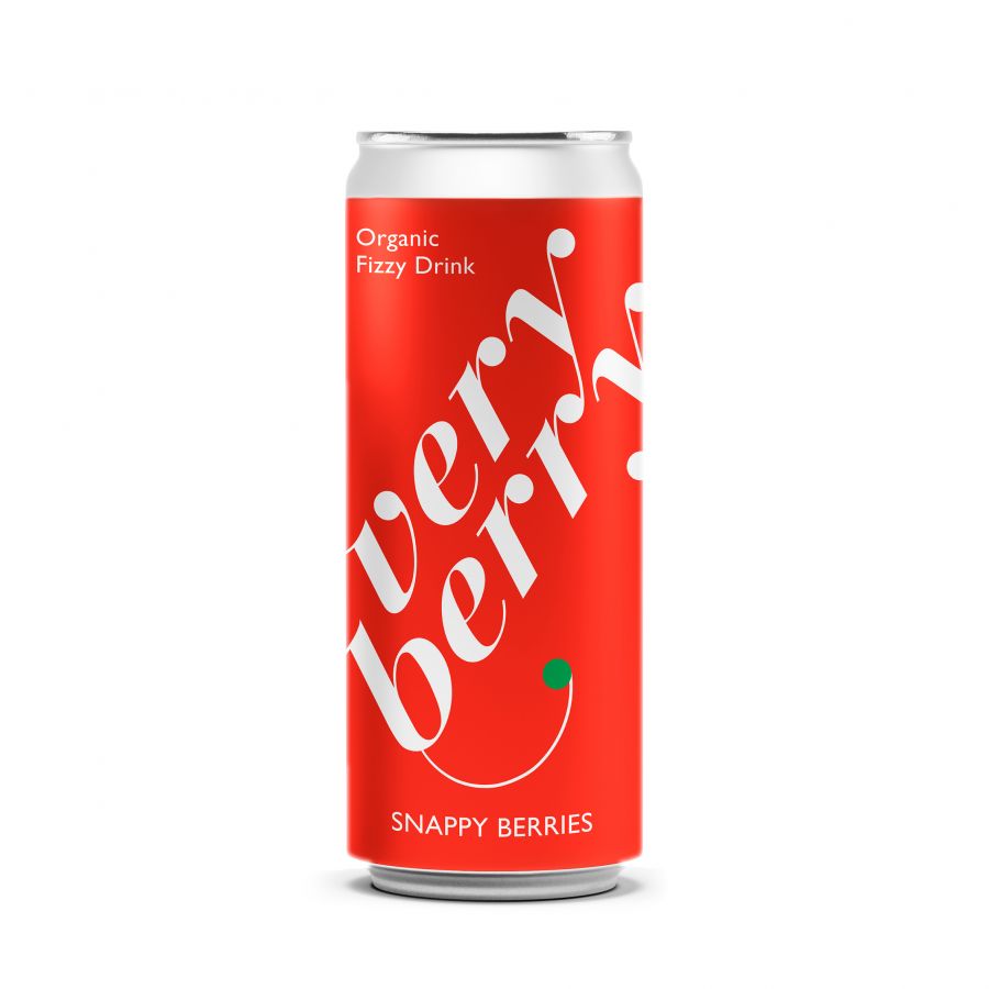 Gāzēts dzēriens VERY BERRY Snappy Berry, bundžā, 0.33l (DEP) (450-23180)