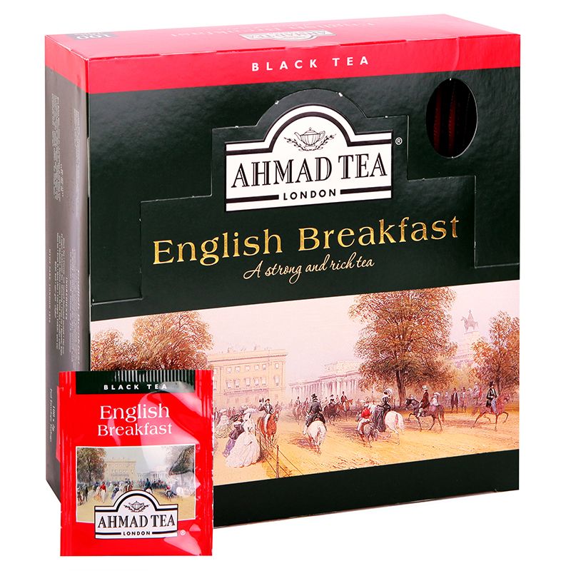 Melnā tēja AHMAD Alu ENGLISH Breakfast