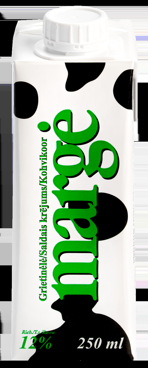 Saldais krējums MARGE 12%, 0.25 l (450-01128)