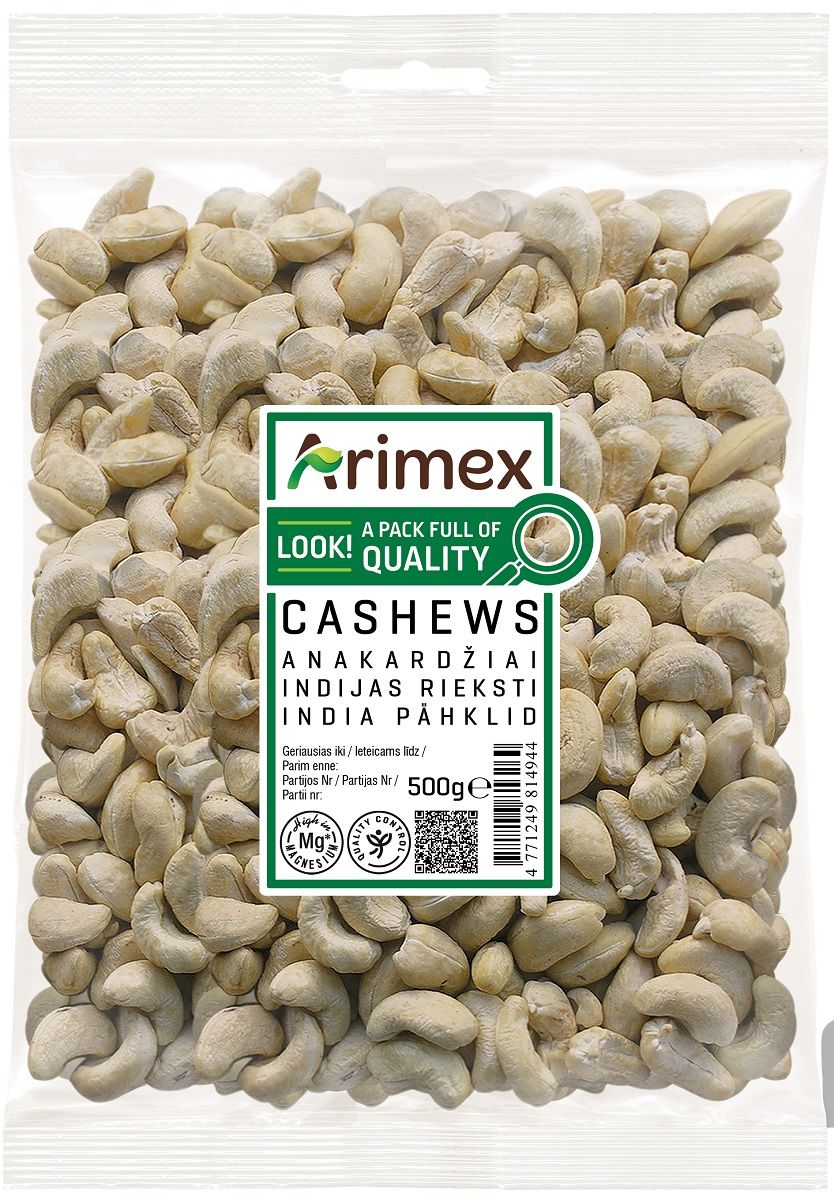 Indijas rieksti 500g (450-16447)