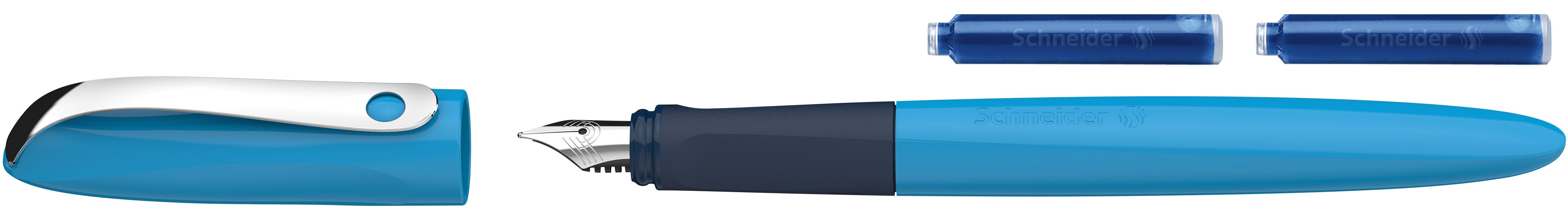 Tintes pildspalva SCHNEIDER Wavy A Blisteris