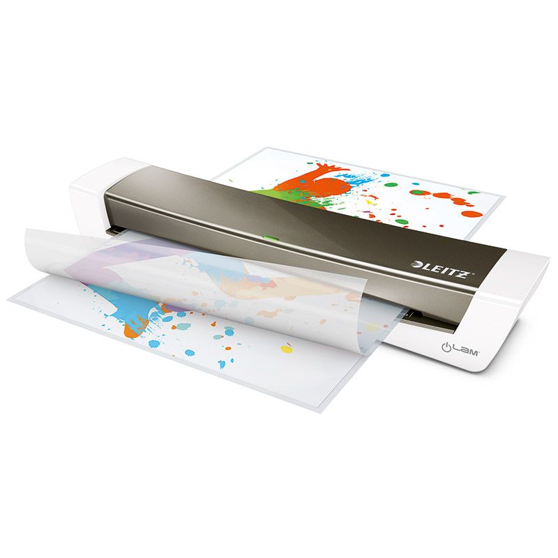 Laminēšanas ierīce LEITZ iLAM Home Office, A3, pelēkā krāsa (250-05335)