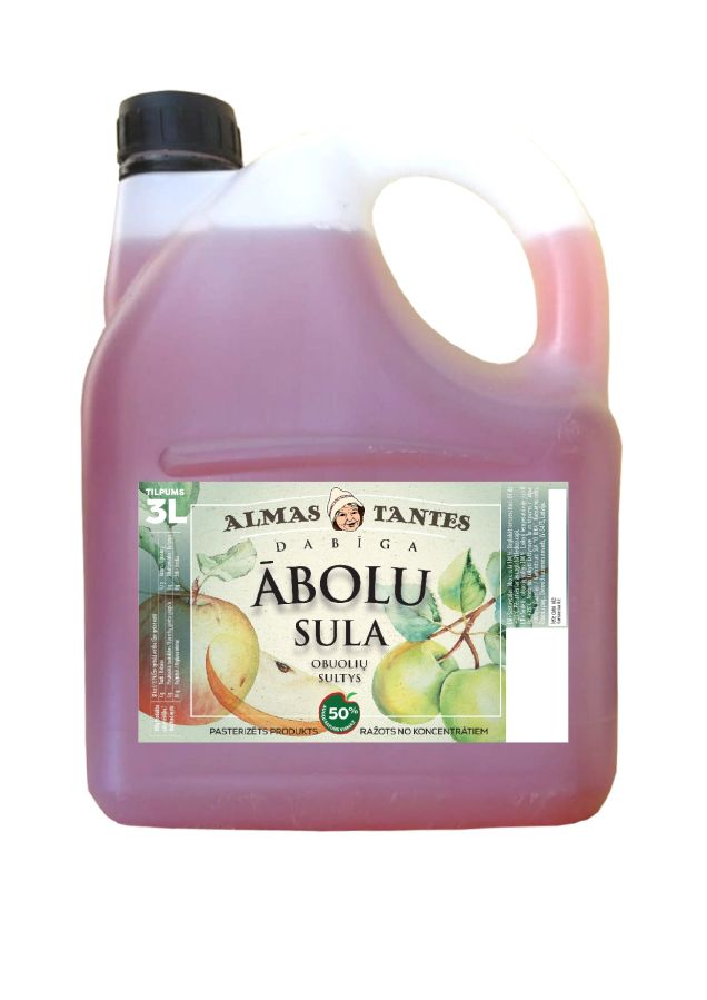 Sula ALMAS TANTE Ābolu, dabīga, HDPE