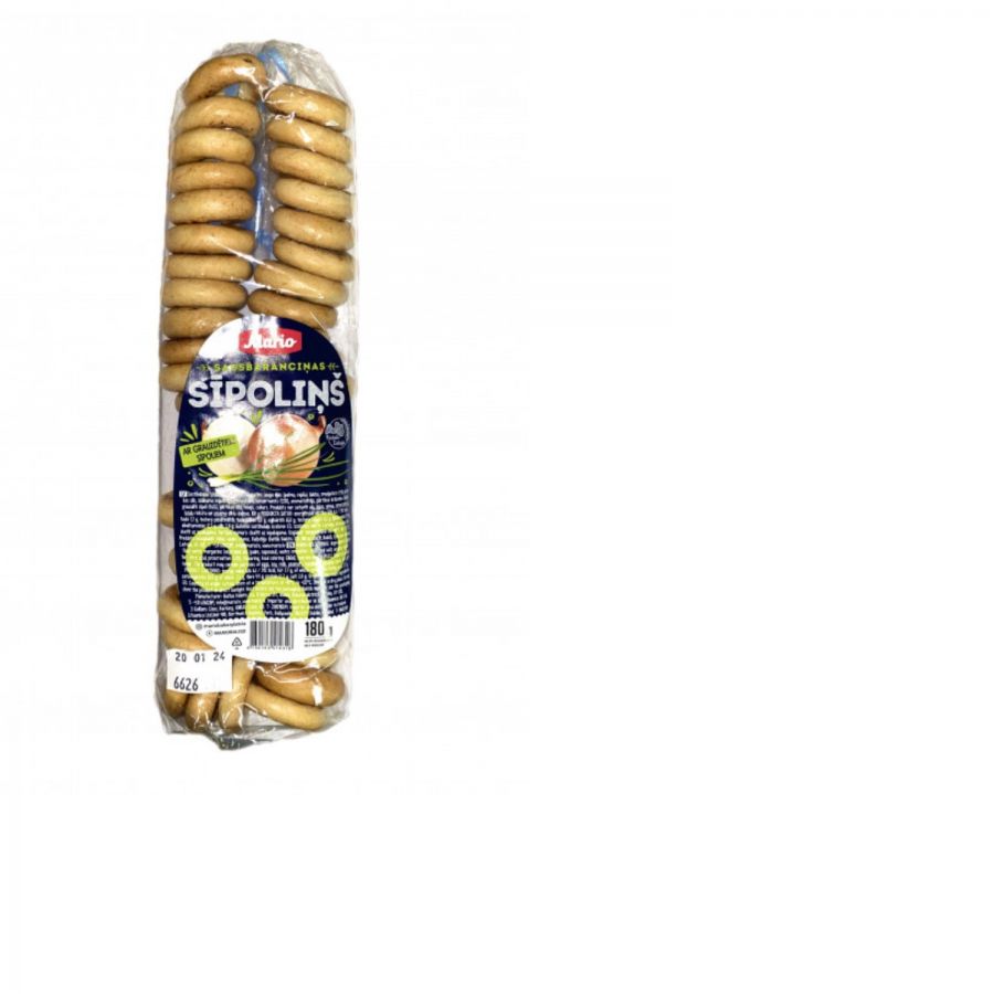 Sausbaranciņas MARIO, Sīpoliņš, virtenes, 180g (450-25771)