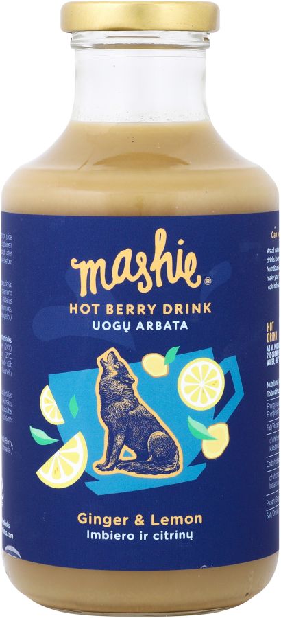 Citrons ar ingveru tējās pagatavošanai MASHIE, 0.5l (450-23604)