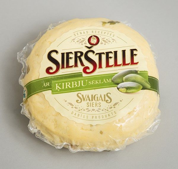 Siers SIERŠTELLE, ar ķirbju sēklām