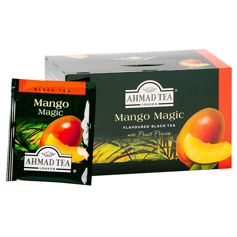 Melnā tēja AHMAD Alu Mango maģija