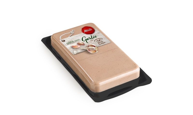 Cūkgaļas pastēte vārīta ar ķiplokiem, I klase, 150g (450-14714)