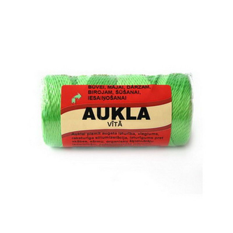 Vītā aukla TANGENTE A15/100 polipropilēna, d1.5mm, 100m, asorti krāsas (400-00565)