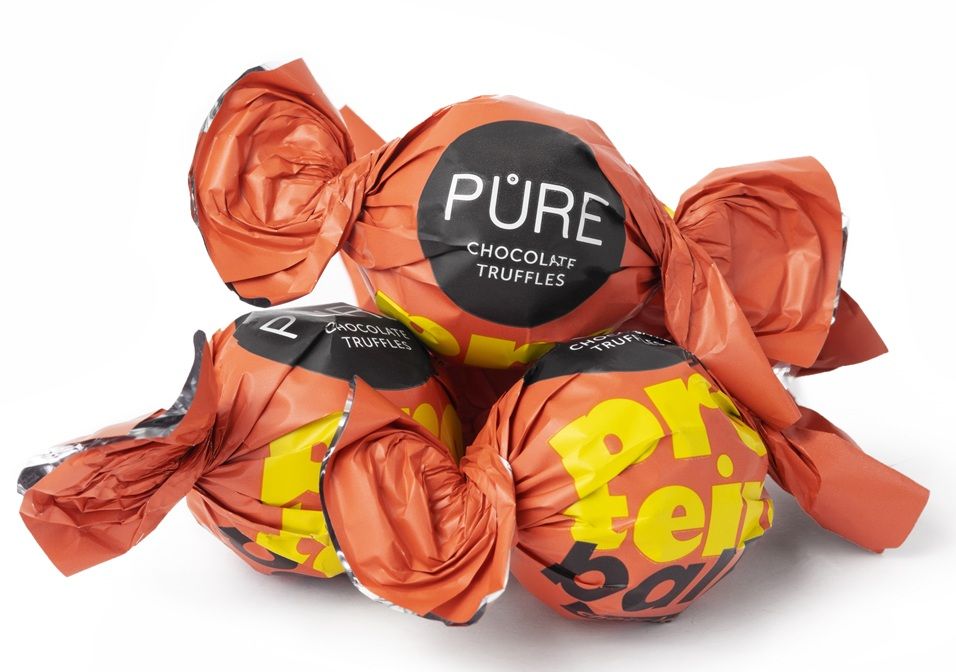 Pure Chocolate Tumšās šokolādes trifeles ar