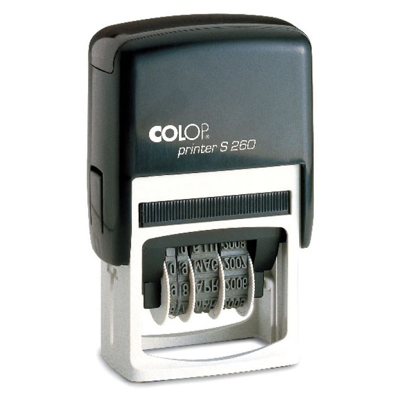 Zīmogs COLOP Datumu numerators S260, latviešu
