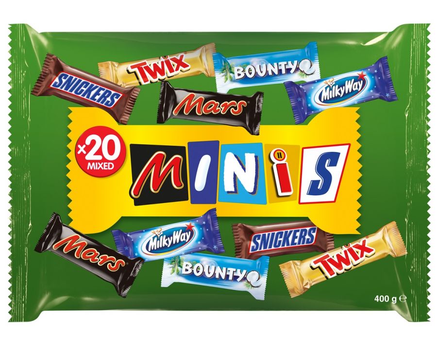 Mars Mixed MINIS konfektes 400g _NEW