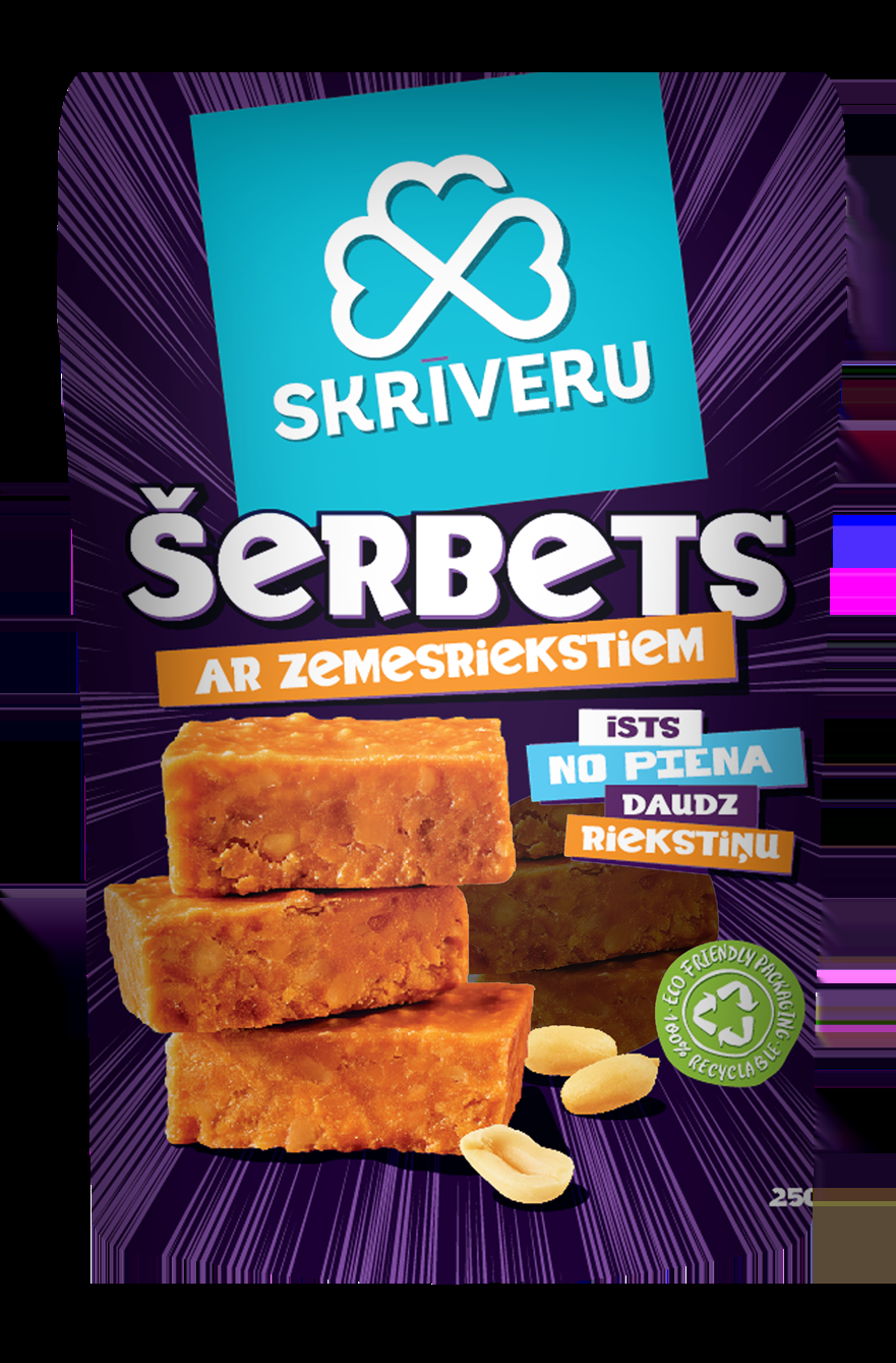 Skrīveru Saldumi SKRĪVERU Šerbets ar