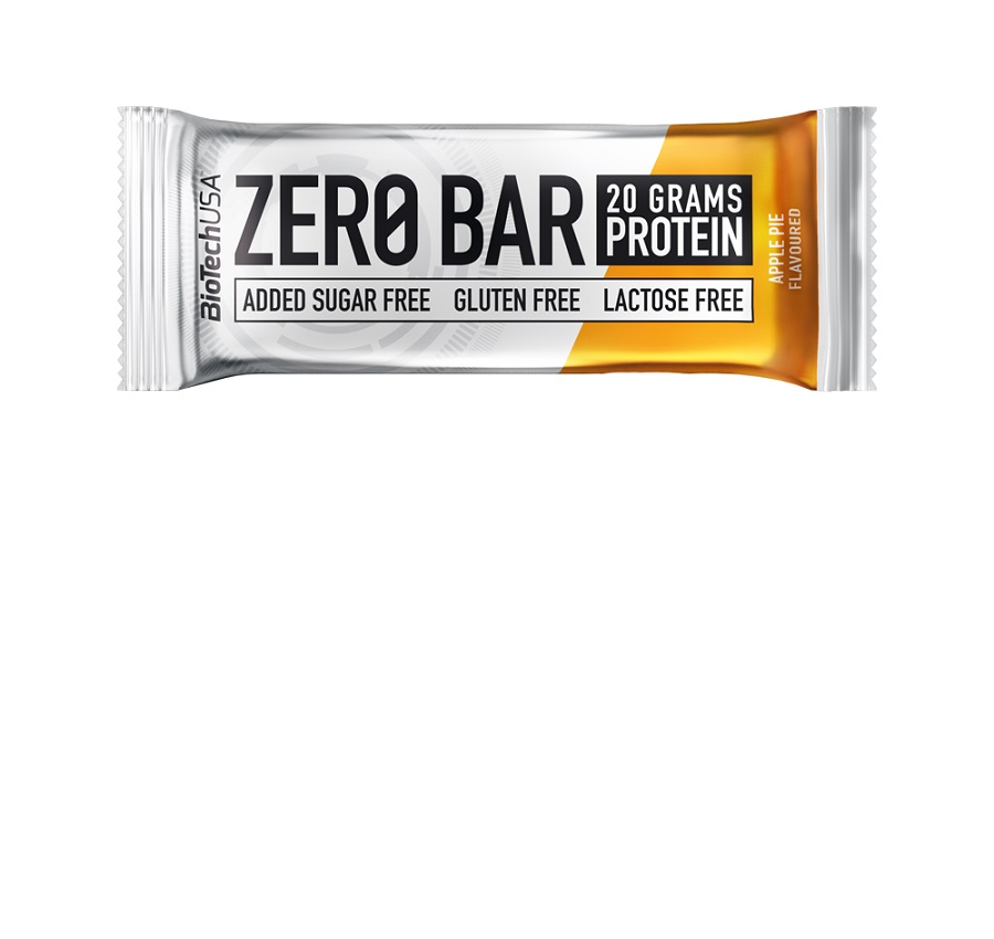 Proteīna batoniņš BioTechUSA Zero Bar, ābolu pīrāga garša, 50g (450-20080)