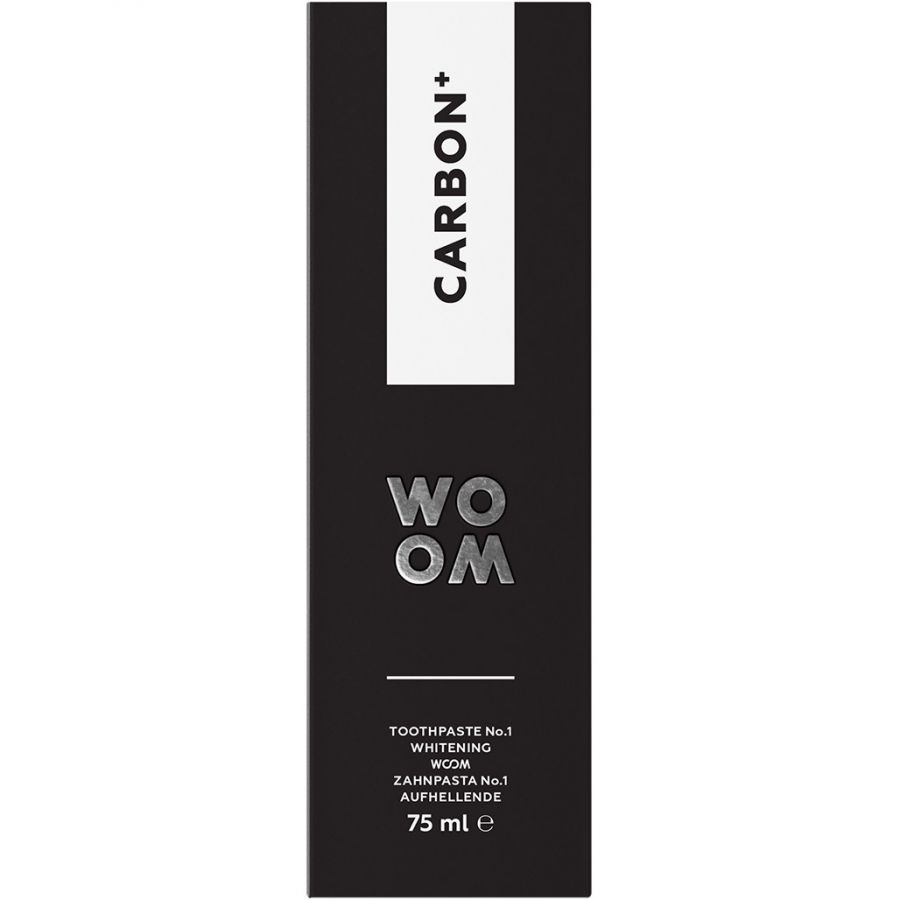 Zobu pasta WOOM Carbon, 75ml (400-10511)