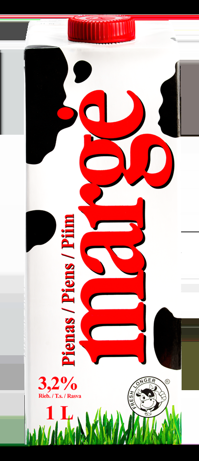 Piens MARGE 3.2 %, UHT