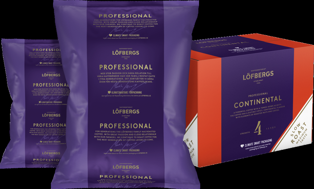 Kafijas pupiņas LÖFBERGS Professionell Continental, 1 kg (450-00946)