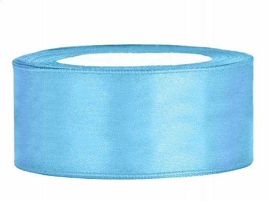 PaperSeal Satīna lente, 25mm/25m, gaiši zila