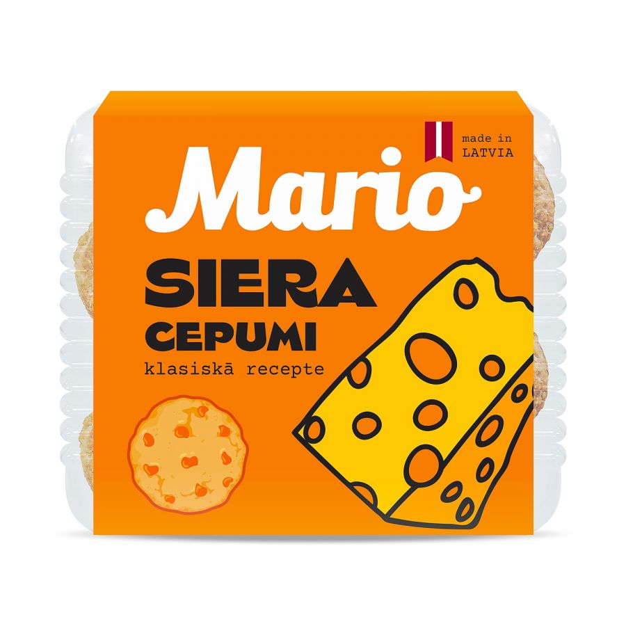 Smilšu siera cepumi MARIO, 250g (450-27473)