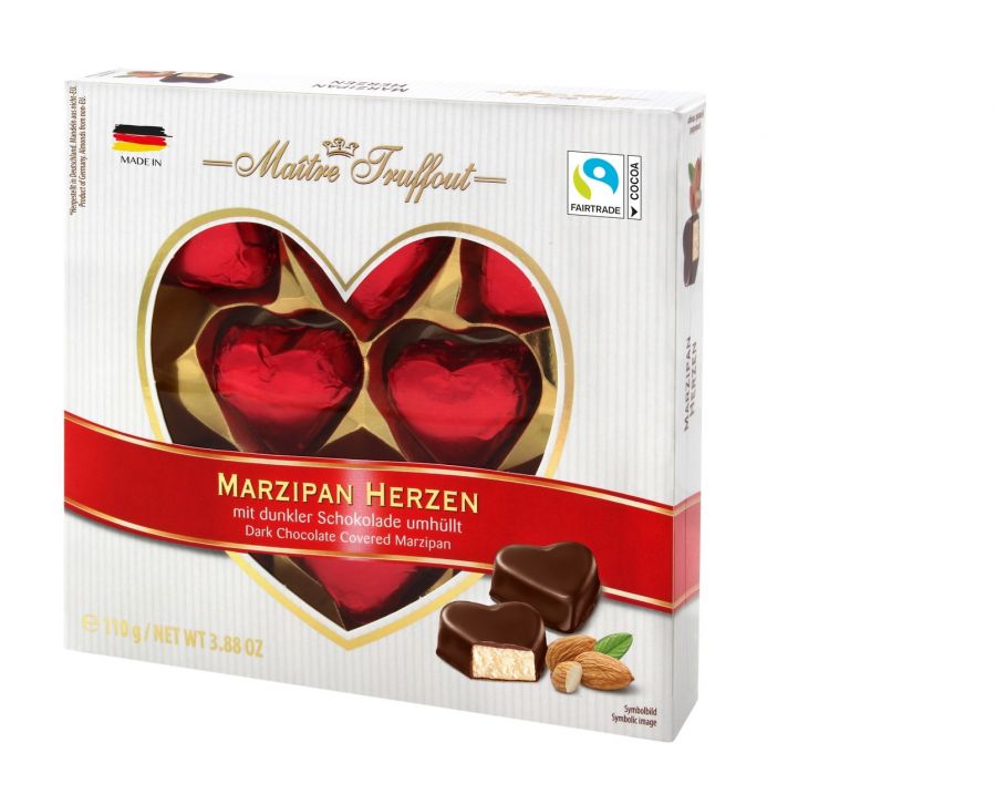 Šokolādes konfektes MAITRE TRUFFOUT Marzipan