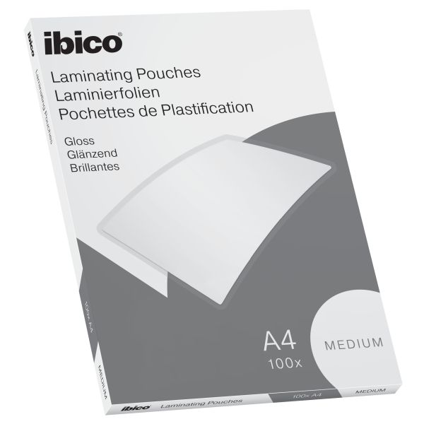 Laminēšanas aploksnes Ibico Basics, A4, spīdīgas