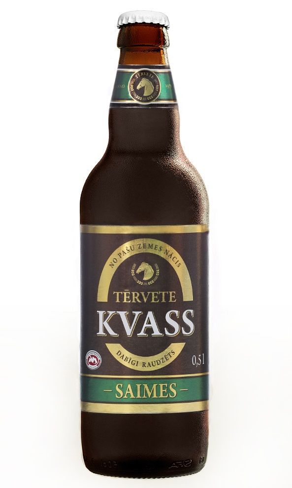 Tērvete Kvass TĒRVETE Saimes, stiklā, 0