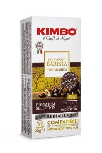 Kafijas kapsulas KIMBO Barista Napoli Alu