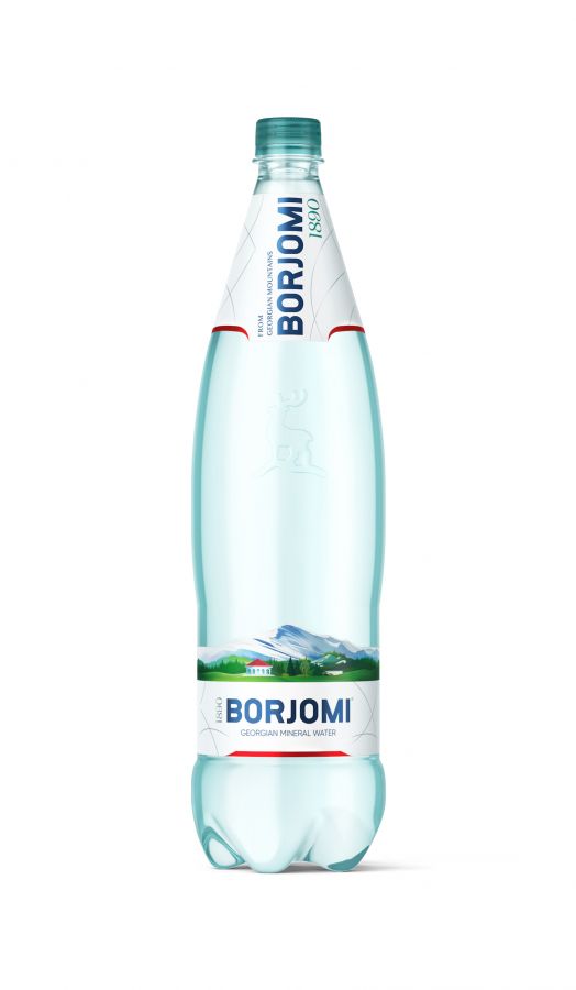 Minerālūdens BORJOMI gāzēts, PET, 1.25l