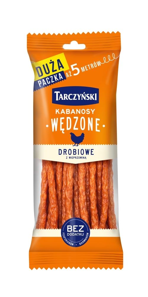 Tarczynski Mājputnu gaļas desiņas Kabanos Exclusive