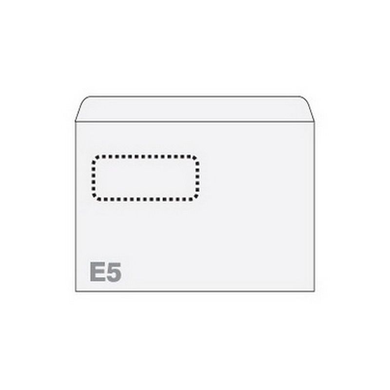 Aploksnes POSTAC ar logu 30x90mm E5 RH 156x220mm, 1000 gab./iepak. (200-03249)