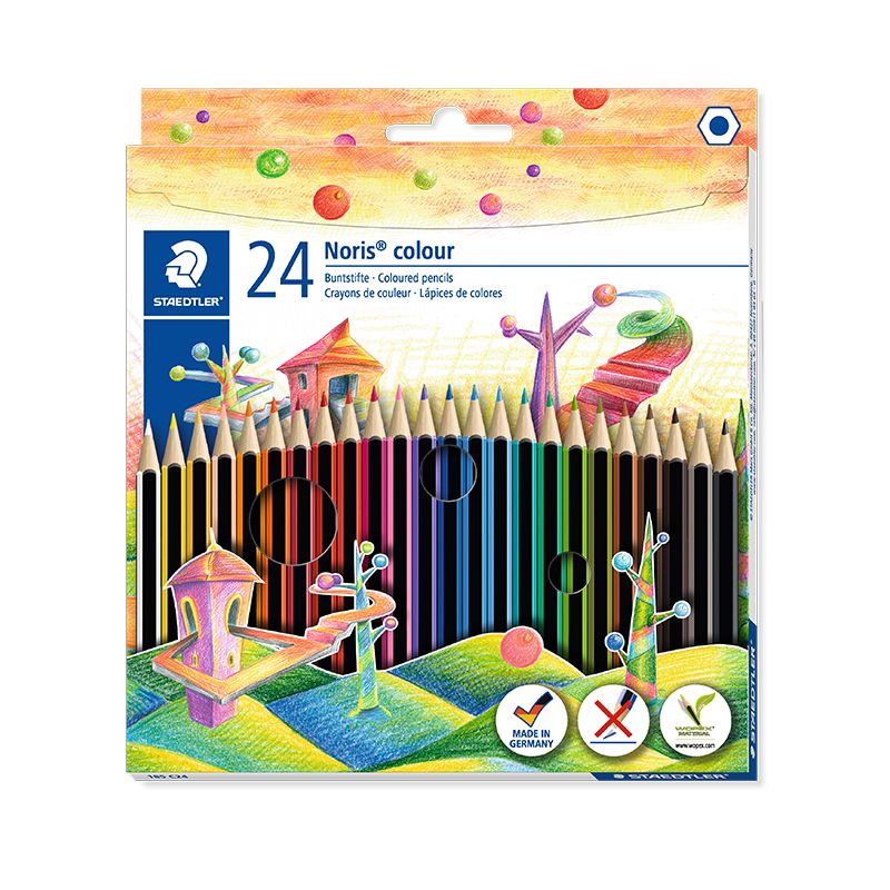Krāsainie zīmuļi STAEDTLER NORIS COLOUR 185
