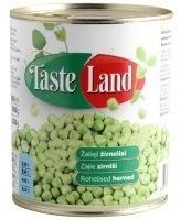 Zaļie zirnīši metāla bundžā TASTE LAND