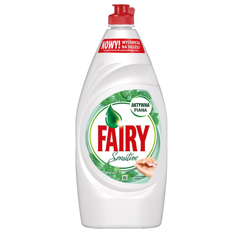 Trauku mazgāšanas līdzeklis FAIRY Sensitive Tea
