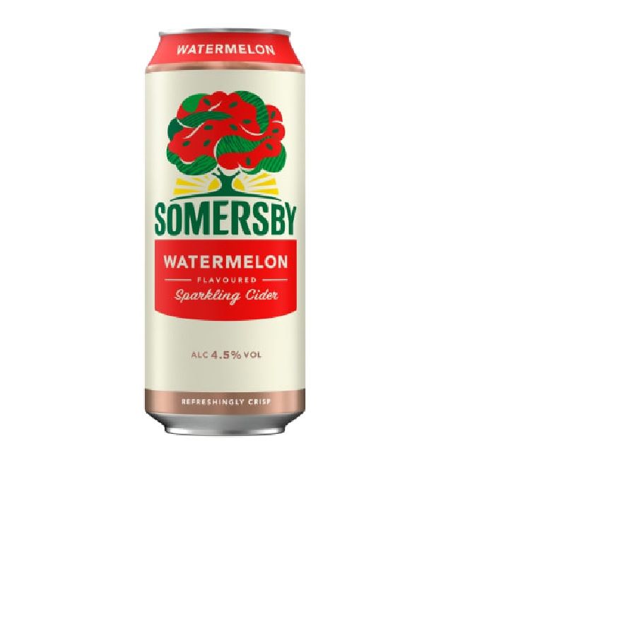 Sidrs SOMERSBY Watermelon, 4,5%, bundžā