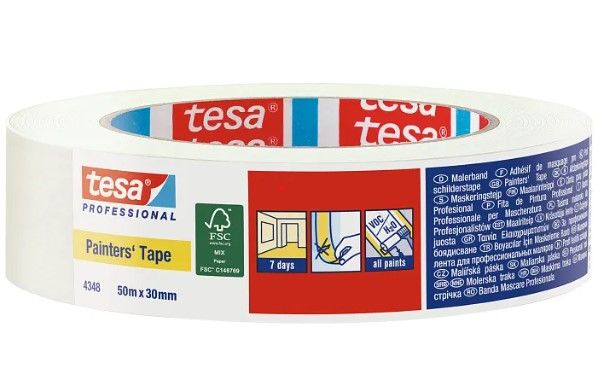 TESA 4348 Aizsargājoša krāsošanas lente 50x50