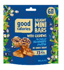 Mini riekstu batoniņi ar mellenēm GOOD