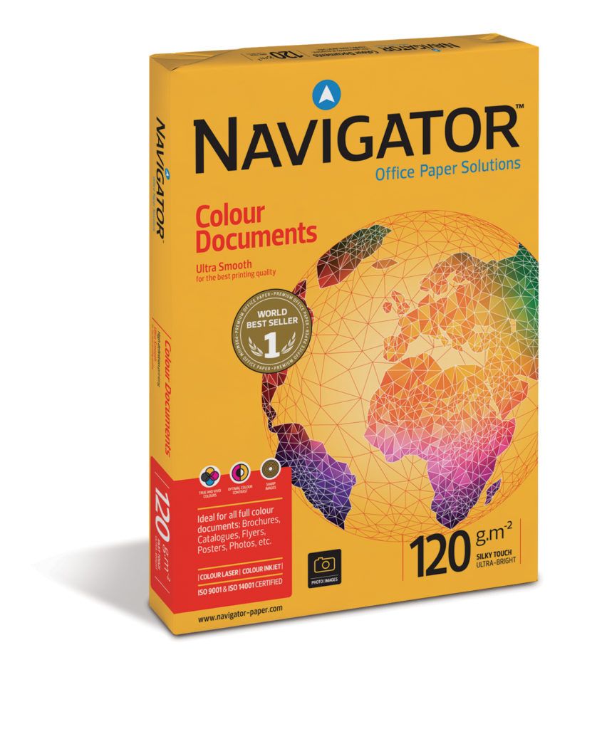 Papīrs NAVIGATOR COLOUR DOCUMENTS A5 120g/m2