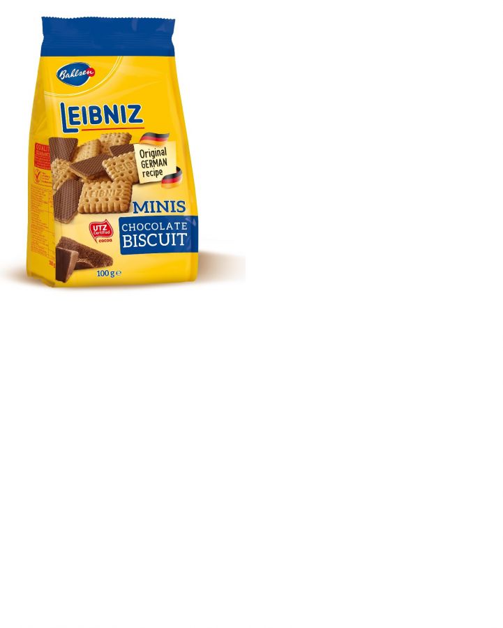 Šokolādes cepumi BAHLSEN Leibniz Minis
