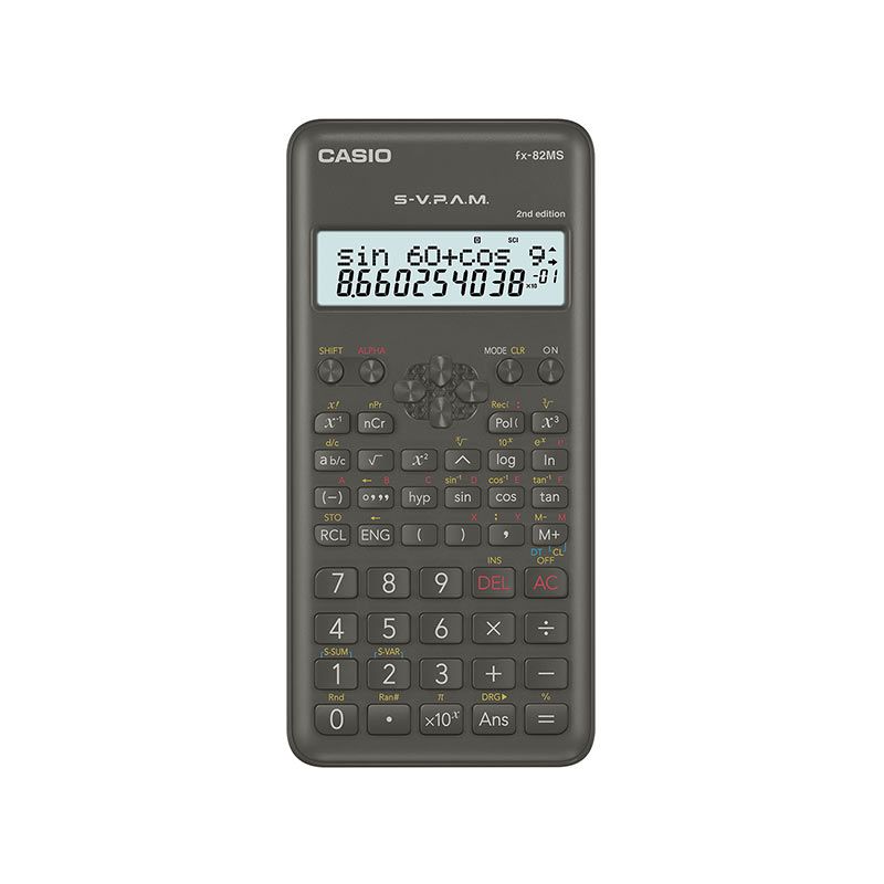 Zinātnisks kalkulators CASIO FX-82MS, 85 x