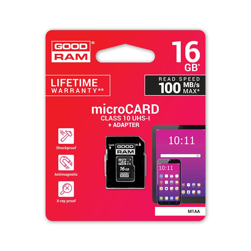 Goodram Atmiņas karte MICRO CARD CL