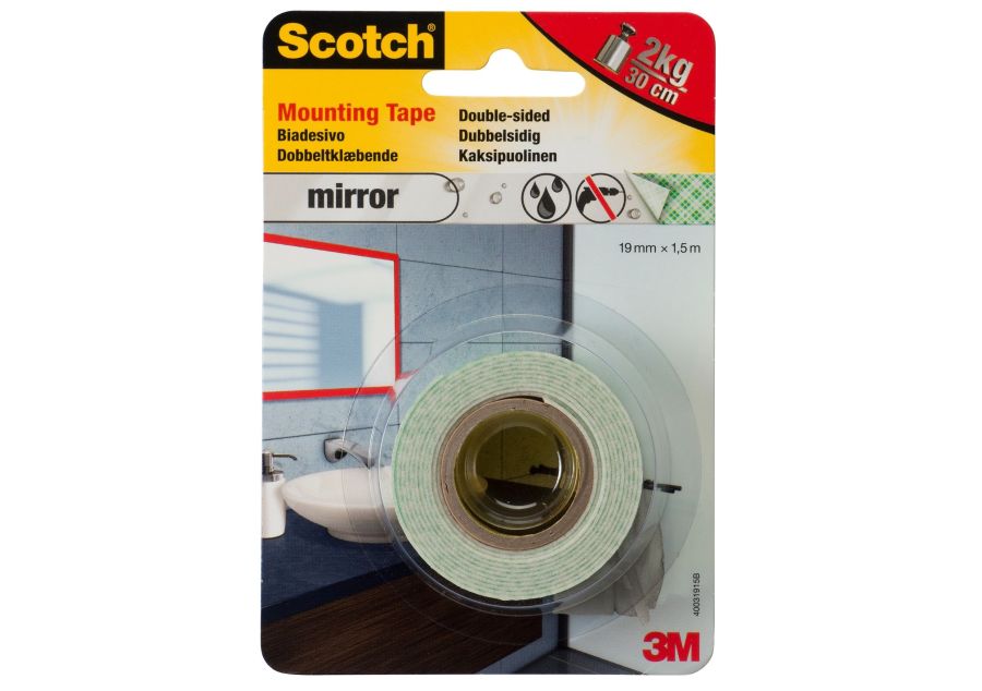 Līmlente 3M Scotch (44961915) abpusēja, montažas