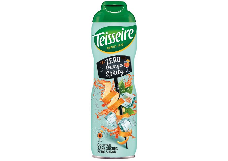 Sīrups TEISSEIRE, Orange Spritz, bez cukura, 0,6l (450-13046)