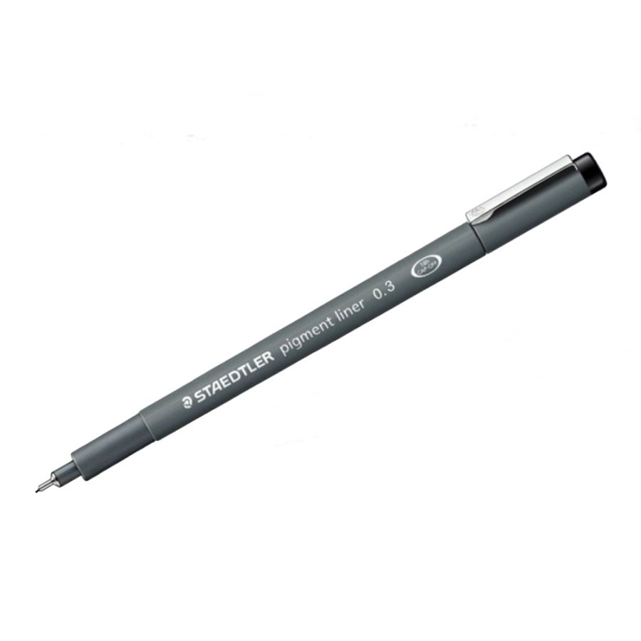 Pildspalva STAEDTLER Pigment Liner, 0,3