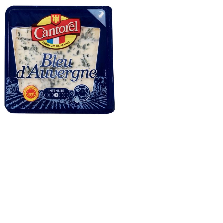 Zilā pelējuma siers BLEU D`AUVERGNE, 50%
