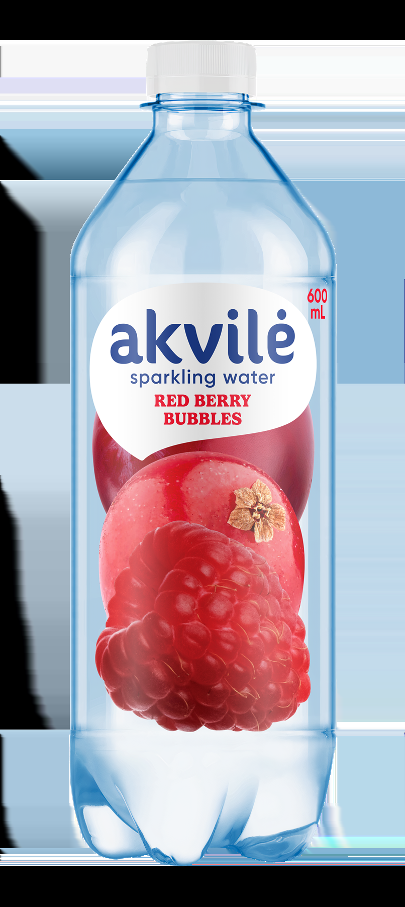 Aromatizēts dzeramais ūdens AKVILE ar sarkano